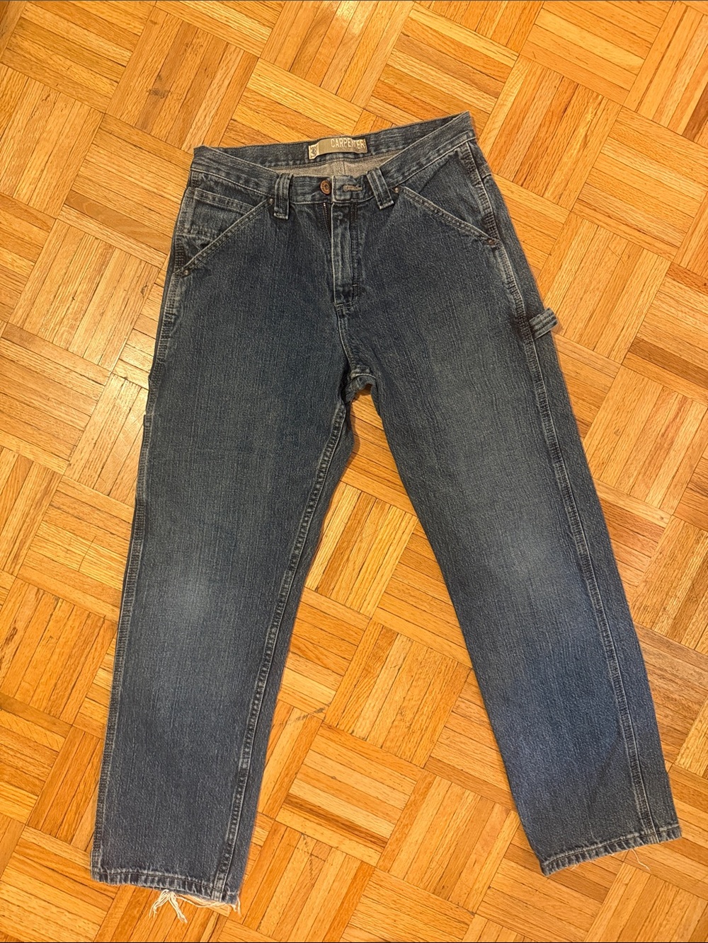 Relaxed Carpenter Jeans in Washed Blue - Men or Women